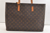 Authentic Louis Vuitton Monogram Luco Shoulder Tote Bag M51155 LV Junk 3052K