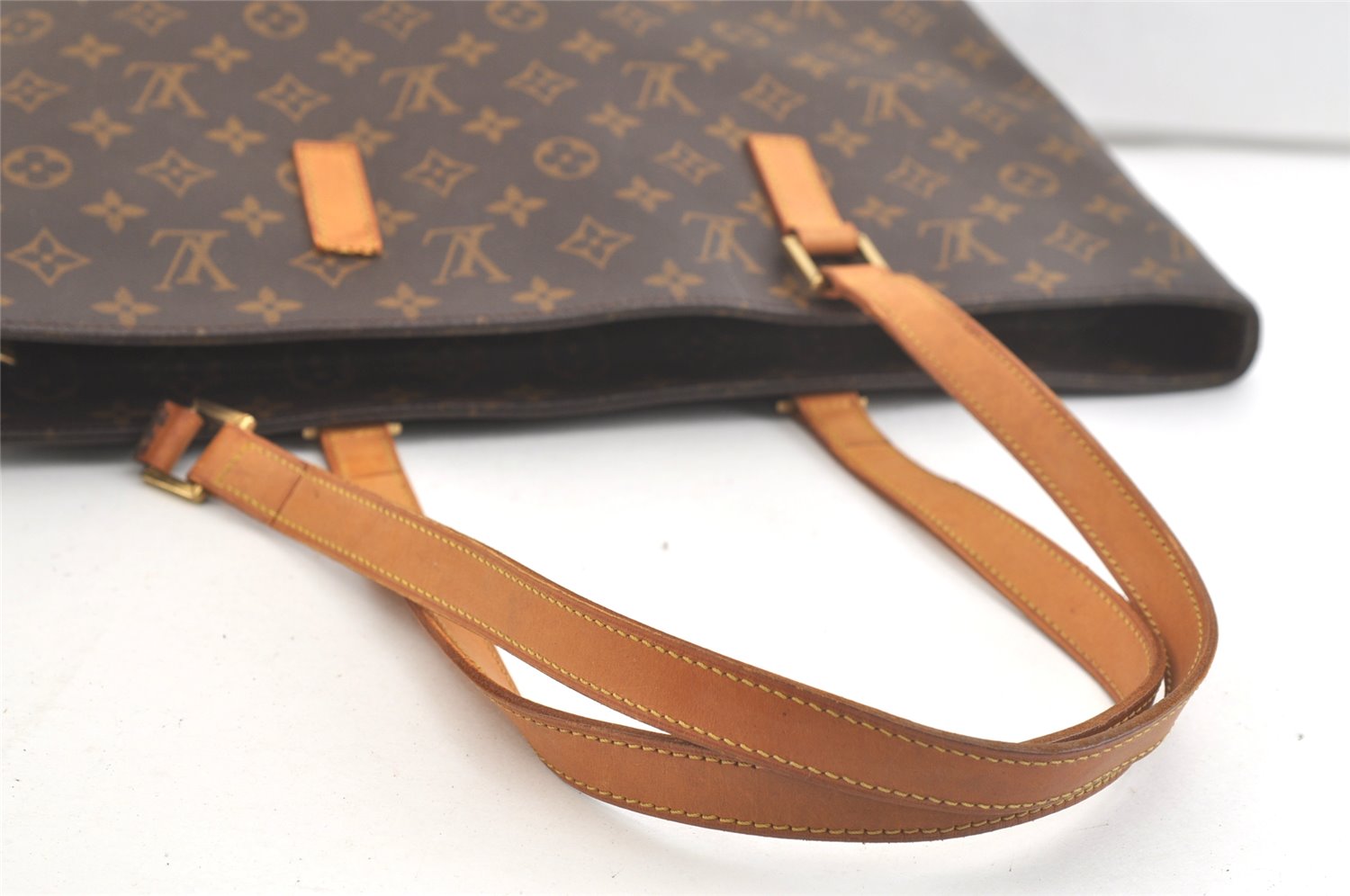 Authentic Louis Vuitton Monogram Luco Shoulder Tote Bag M51155 LV Junk 3052K
