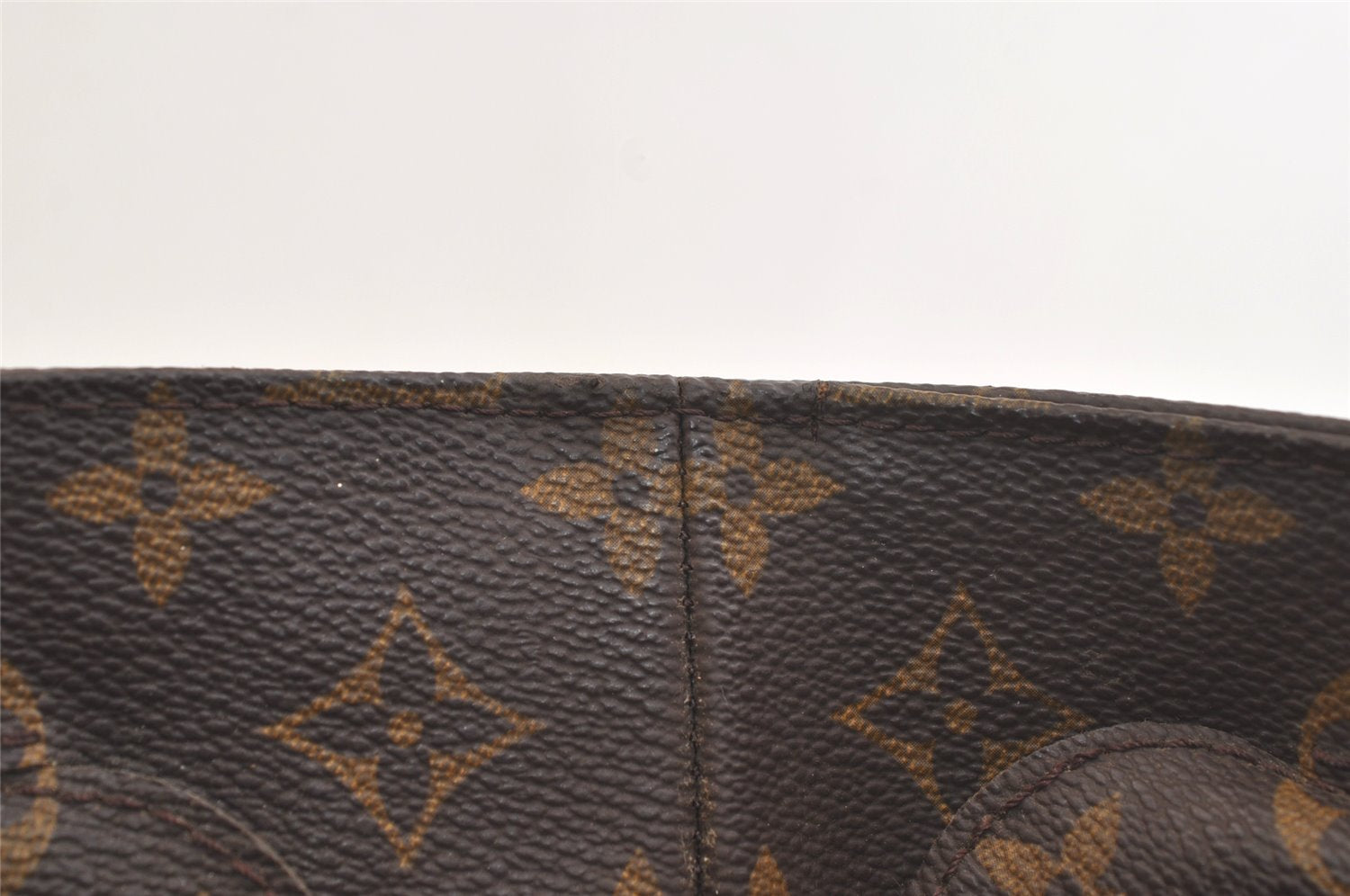 Authentic Louis Vuitton Monogram Luco Shoulder Tote Bag M51155 LV Junk 3052K