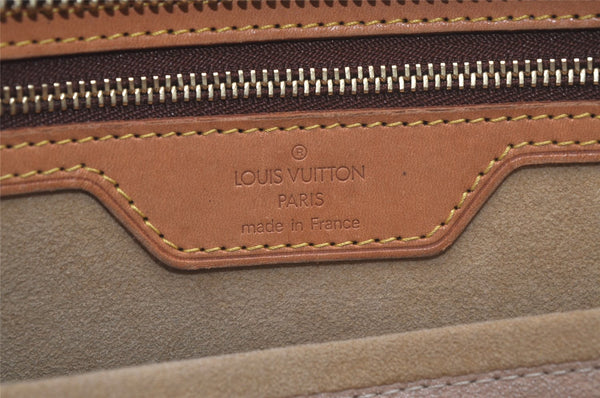 Authentic Louis Vuitton Monogram Luco Shoulder Tote Bag M51155 LV Junk 3052K