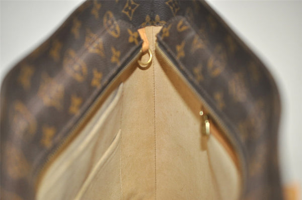Authentic Louis Vuitton Monogram Luco Shoulder Tote Bag M51155 LV Junk 3052K