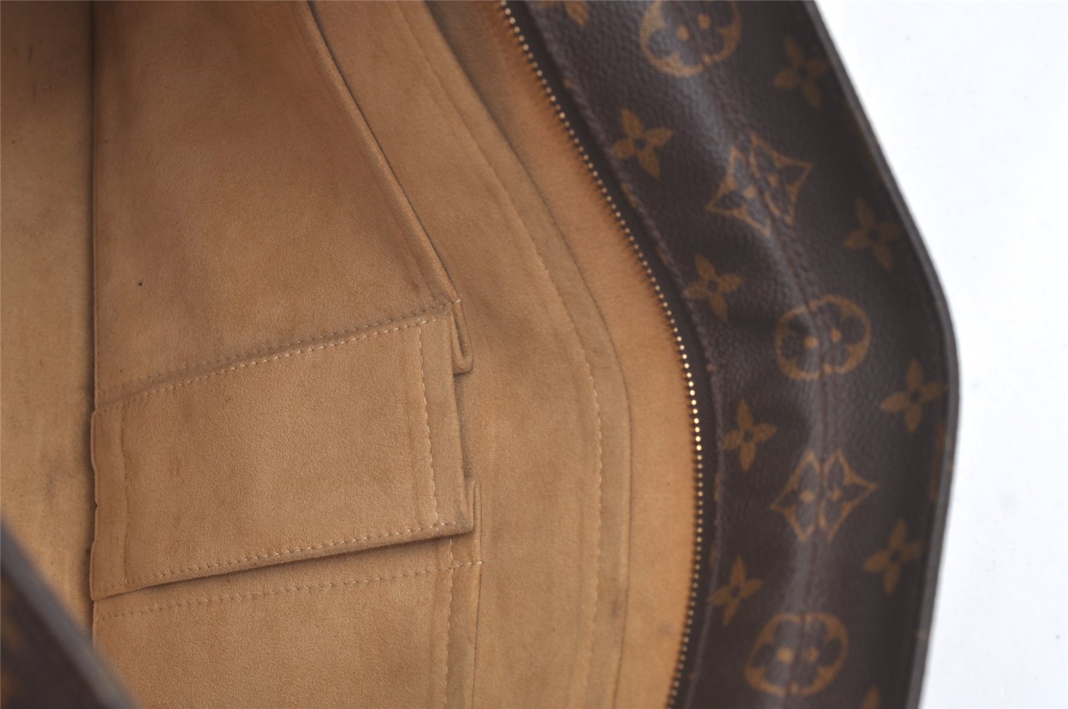 Authentic Louis Vuitton Monogram Luco Shoulder Tote Bag M51155 LV Junk 3052K