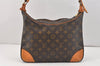 Authentic Louis Vuitton Monogram Boulogne 30 Shoulder Cross Bag M52165 LV 3053K