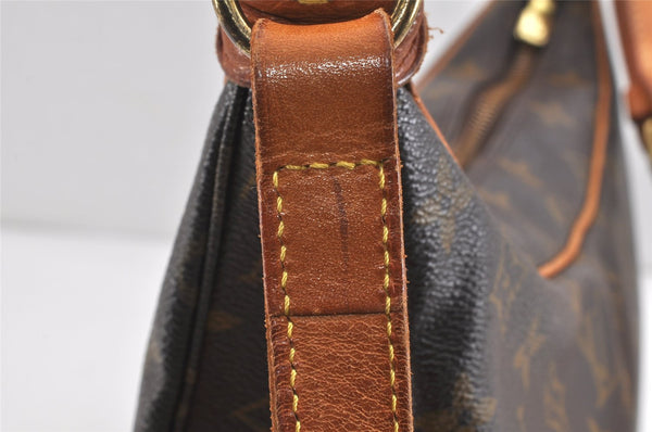 Authentic Louis Vuitton Monogram Boulogne 30 Shoulder Cross Bag M52165 LV 3053K