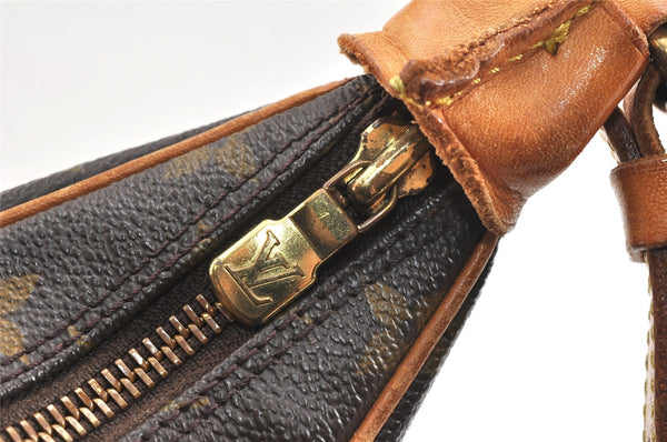 Authentic Louis Vuitton Monogram Boulogne 30 Shoulder Cross Bag M52165 LV 3053K