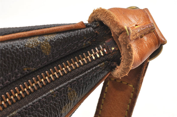 Authentic Louis Vuitton Monogram Boulogne 30 Shoulder Cross Bag M52165 LV 3053K