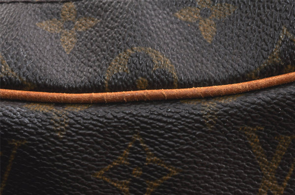 Authentic Louis Vuitton Monogram Boulogne 30 Shoulder Cross Bag M52165 LV 3053K