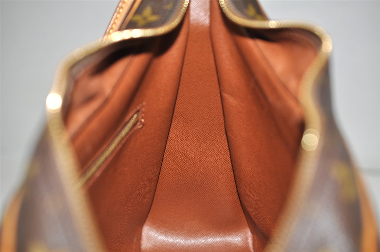 Authentic Louis Vuitton Monogram Boulogne 30 Shoulder Cross Bag M52165 LV 3053K