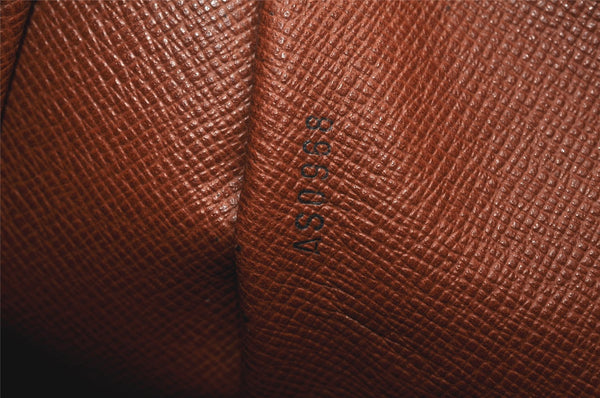 Authentic Louis Vuitton Monogram Boulogne 30 Shoulder Cross Bag M52165 LV 3053K