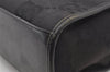 Authentic GUCCI Jackie Hand Tote Bag GG Canvas Leather 0021064 Black 3054J