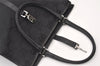Authentic GUCCI Jackie Hand Tote Bag GG Canvas Leather 0021064 Black 3054J
