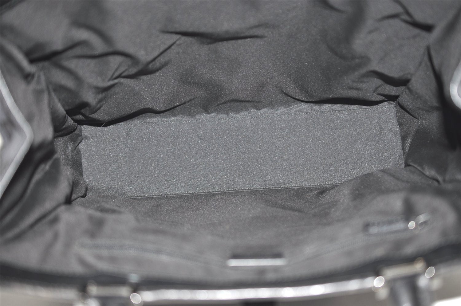 Authentic GUCCI Jackie Hand Tote Bag GG Canvas Leather 0021064 Black 3054J