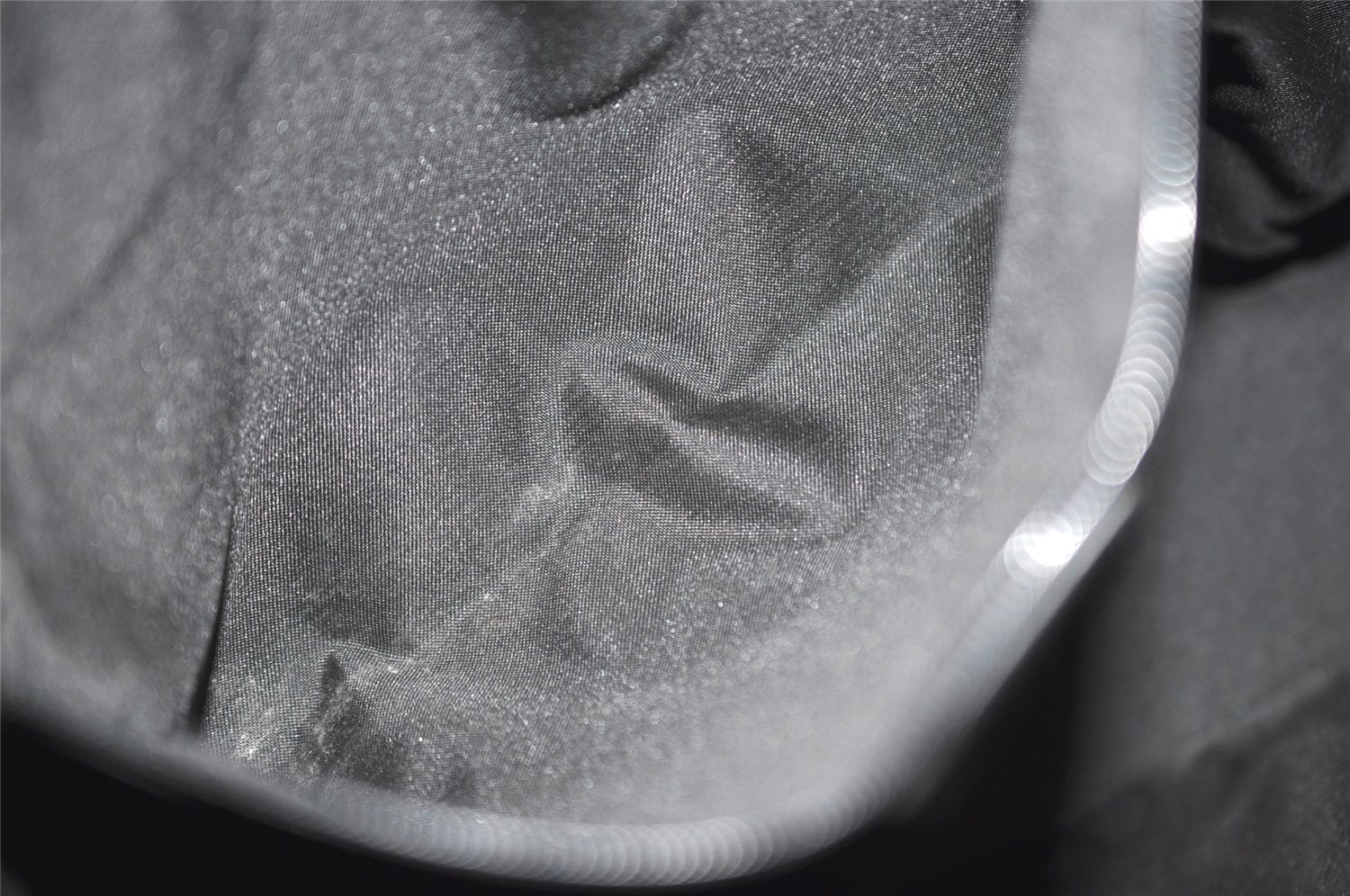 Authentic GUCCI Jackie Hand Tote Bag GG Canvas Leather 0021064 Black 3054J