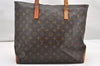 Authentic Louis Vuitton Monogram Cabas Mezzo Shoulder Tote Bag M51151 Junk 3054K
