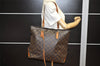 Authentic Louis Vuitton Monogram Cabas Mezzo Shoulder Tote Bag M51151 Junk 3054K