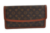 Authentic Louis Vuitton Monogram Pochette Dame GM M51810 Clutch Hand Bag 3055J