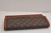 Authentic Louis Vuitton Monogram Pochette Dame GM M51810 Clutch Hand Bag 3055J