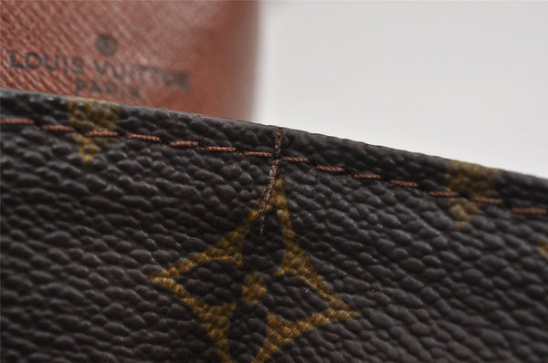 Authentic Louis Vuitton Monogram Pochette Dame GM M51810 Clutch Hand Bag 3055J