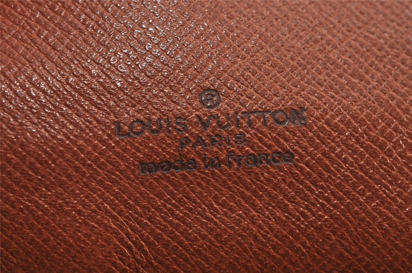 Authentic Louis Vuitton Monogram Pochette Dame GM M51810 Clutch Hand Bag 3055J