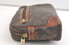 Authentic Louis Vuitton Monogram Marly Dragonne Clutch Hand Bag Old Model 3057K