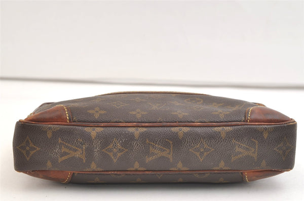 Authentic Louis Vuitton Monogram Marly Dragonne Clutch Hand Bag Old Model 3057K