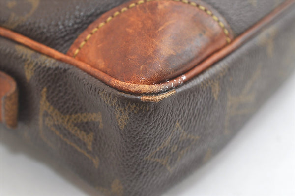 Authentic Louis Vuitton Monogram Marly Dragonne Clutch Hand Bag Old Model 3057K