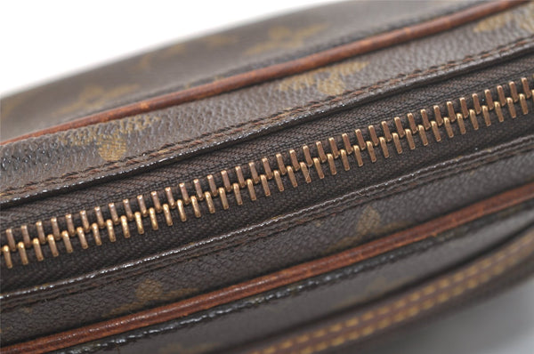 Authentic Louis Vuitton Monogram Marly Dragonne Clutch Hand Bag Old Model 3057K