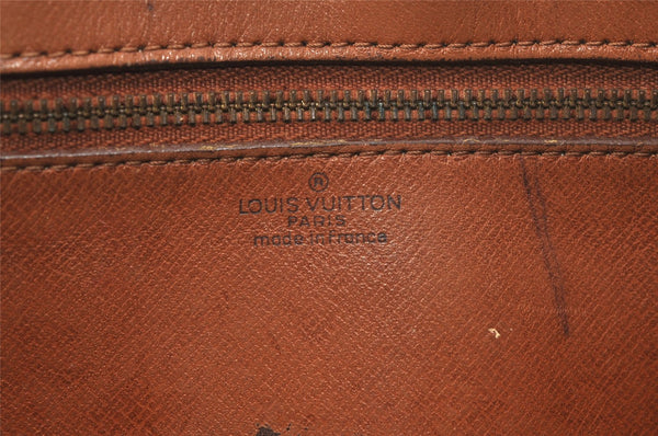 Authentic Louis Vuitton Monogram Marly Dragonne Clutch Hand Bag Old Model 3057K