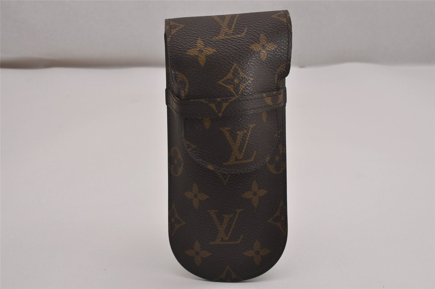 Authentic Louis Vuitton Monogram Etui Lunette Rabat Glasses Case M62970 LV 3058J