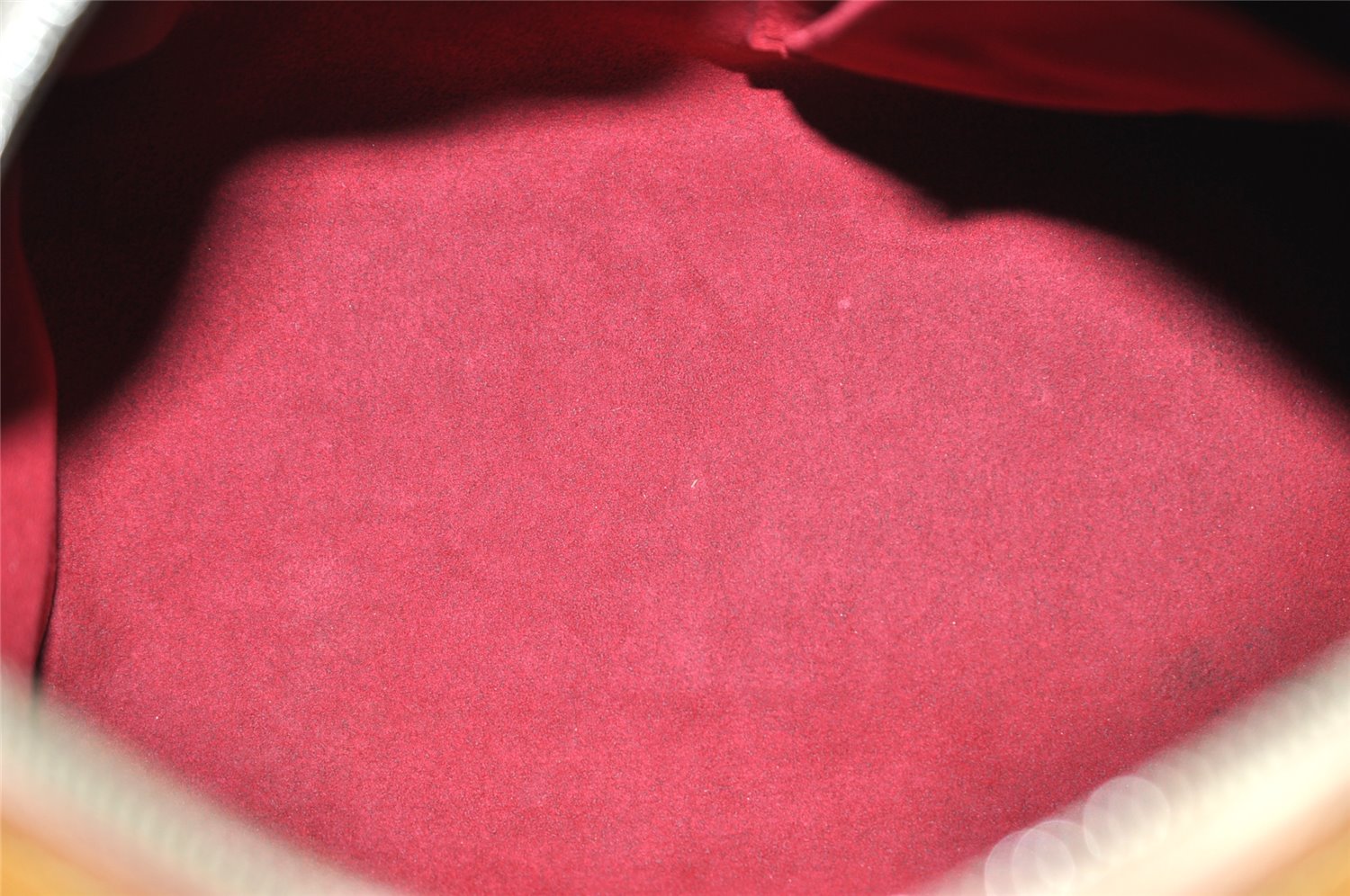 Auth Louis Vuitton Monogram Multicolor Priscilla Hand Bag White M40096 LV 3058K