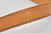 Authentic Louis Vuitton Leather Shoulder Strap For Bucket GM 31.9" Beige 3059I