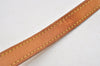 Authentic Louis Vuitton Leather Shoulder Strap For Bucket GM 31.9" Beige 3059I