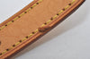 Authentic Louis Vuitton Leather Shoulder Strap For Bucket GM 31.9" Beige 3059I