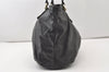 Authentic GUCCI Vintage Shoulder Tote Bag Leather 189842 Black 3059J