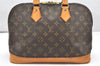 Authentic Louis Vuitton Monogram Alma Hand Bag Purse M51130 LV 3059K