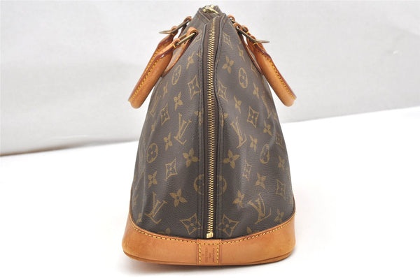 Authentic Louis Vuitton Monogram Alma Hand Bag Purse M51130 LV 3059K