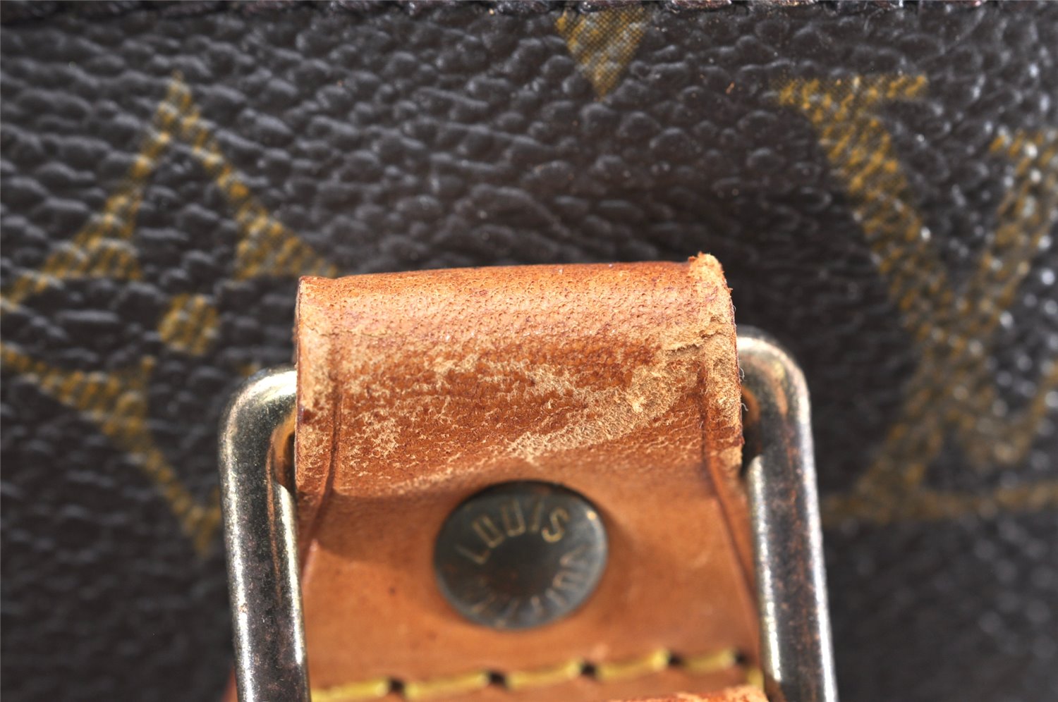 Authentic Louis Vuitton Monogram Alma Hand Bag Purse M51130 LV 3059K