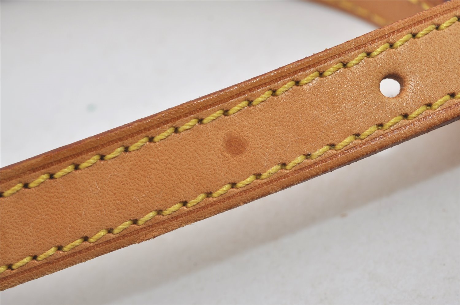 Authentic Louis Vuitton Leather Shoulder Strap For Bucket PM 27.6