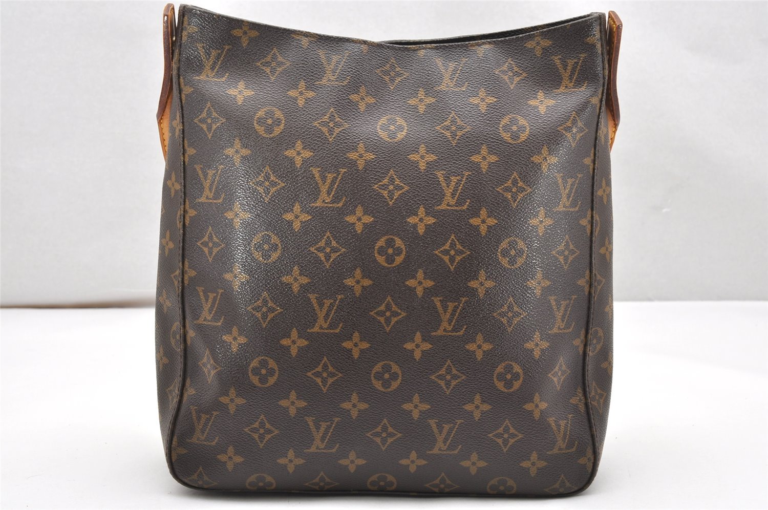Authentic Louis Vuitton Monogram Looping GM Shoulder Bag M51145 LV Junk 3060K