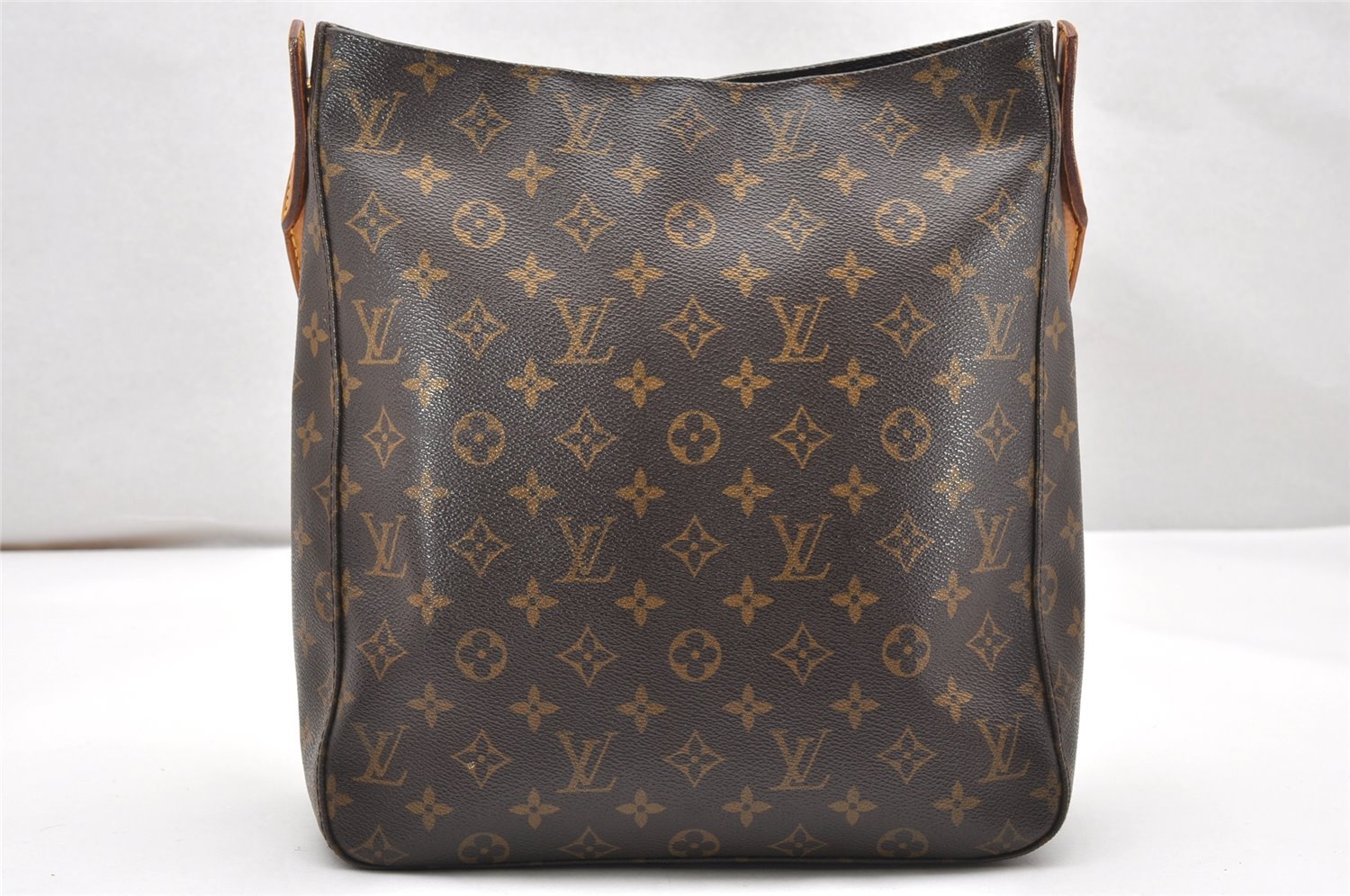 Authentic Louis Vuitton Monogram Looping GM Shoulder Bag M51145 LV Junk 3060K