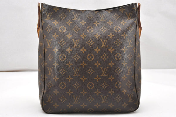Authentic Louis Vuitton Monogram Looping GM Shoulder Bag M51145 LV Junk 3060K