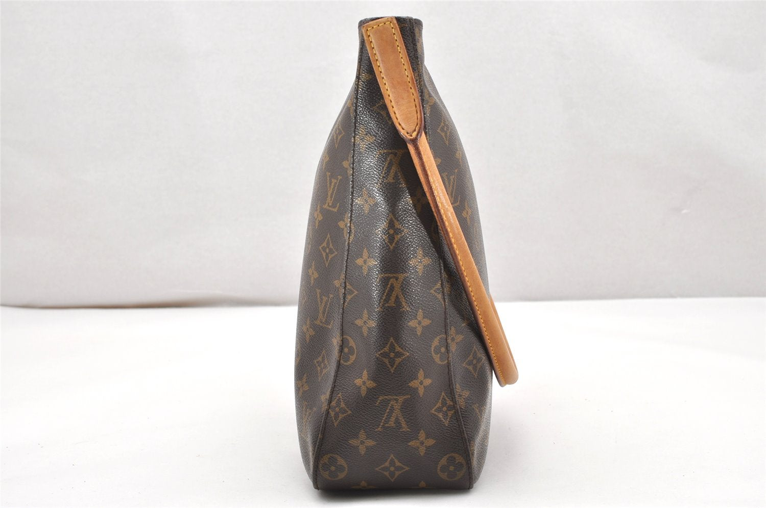 Authentic Louis Vuitton Monogram Looping GM Shoulder Bag M51145 LV Junk 3060K