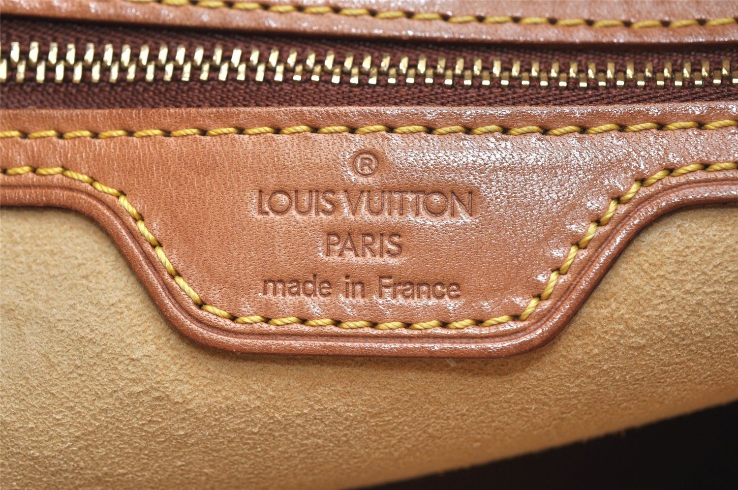 Authentic Louis Vuitton Monogram Looping GM Shoulder Bag M51145 LV Junk 3060K