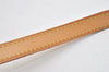 Authentic Louis Vuitton Leather Shoulder Strap For Bucket PM 27.6" Beige 3061I