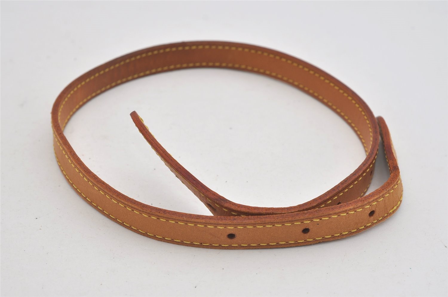 Authentic Louis Vuitton Leather Shoulder Strap For Bucket PM 27.6