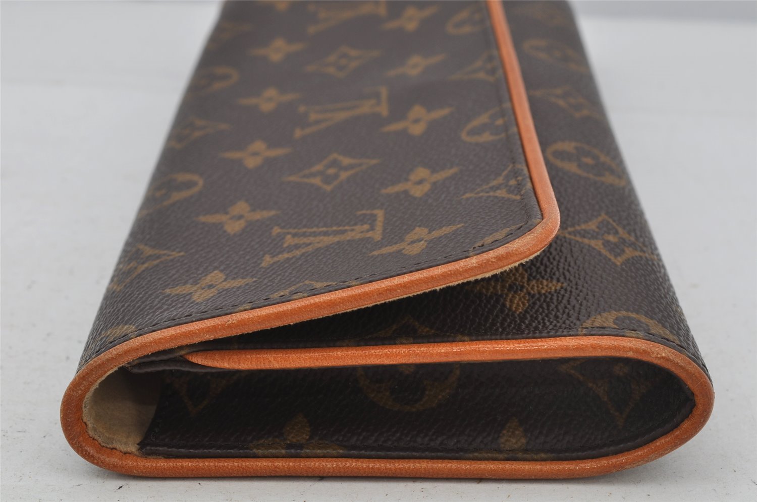 Authentic Louis Vuitton Monogram Pochette Twin GM Shoulder Bag M51852 LV 3062J
