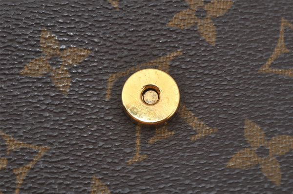 Authentic Louis Vuitton Monogram Pochette Twin GM Shoulder Bag M51852 LV 3062J