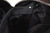 Authentic BURBERRY Vintage Nova Check Nylon Leather Hand Bag Purse Beige 3062K