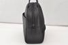 Authentic Burberrys Vintage Suede Leather Shoulder Hand Bag Purse Black 3063J