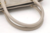 Authentic PRADA Saffiano Leather 2Way Shoulder Hand Bag Purse Light Gray 3063K